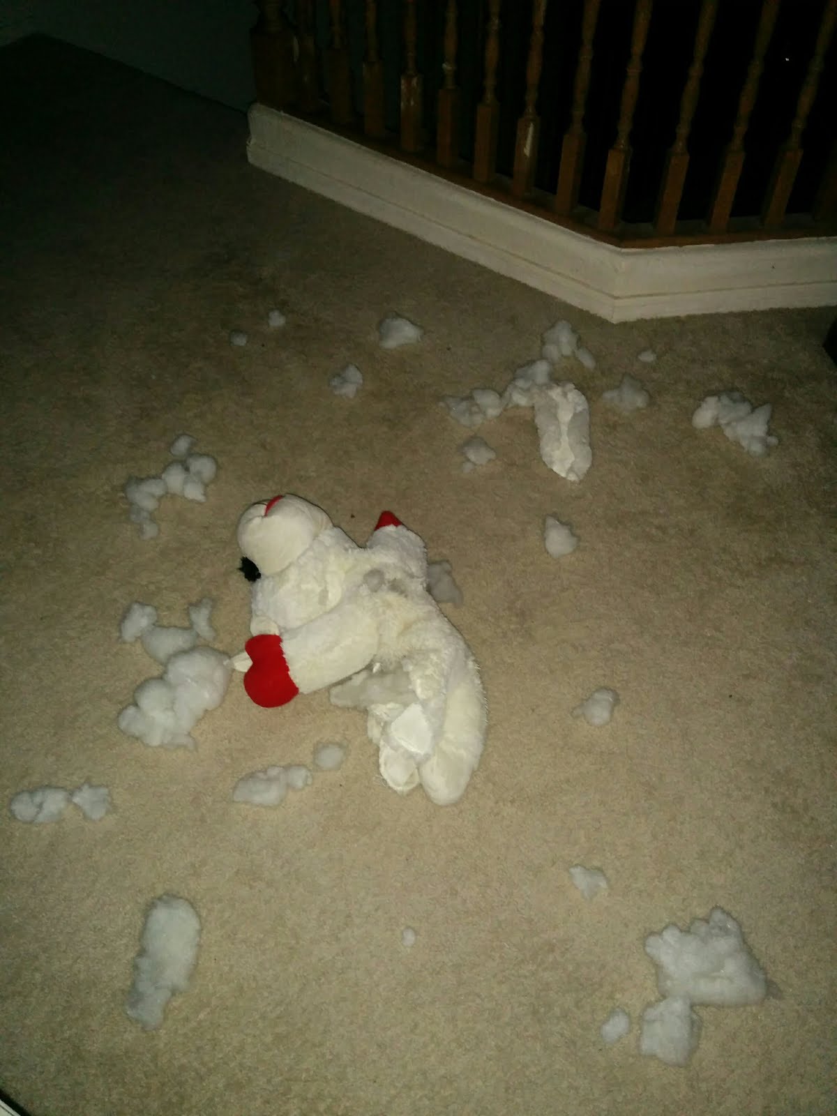 Scoontemplations Toy stuffing everywhere