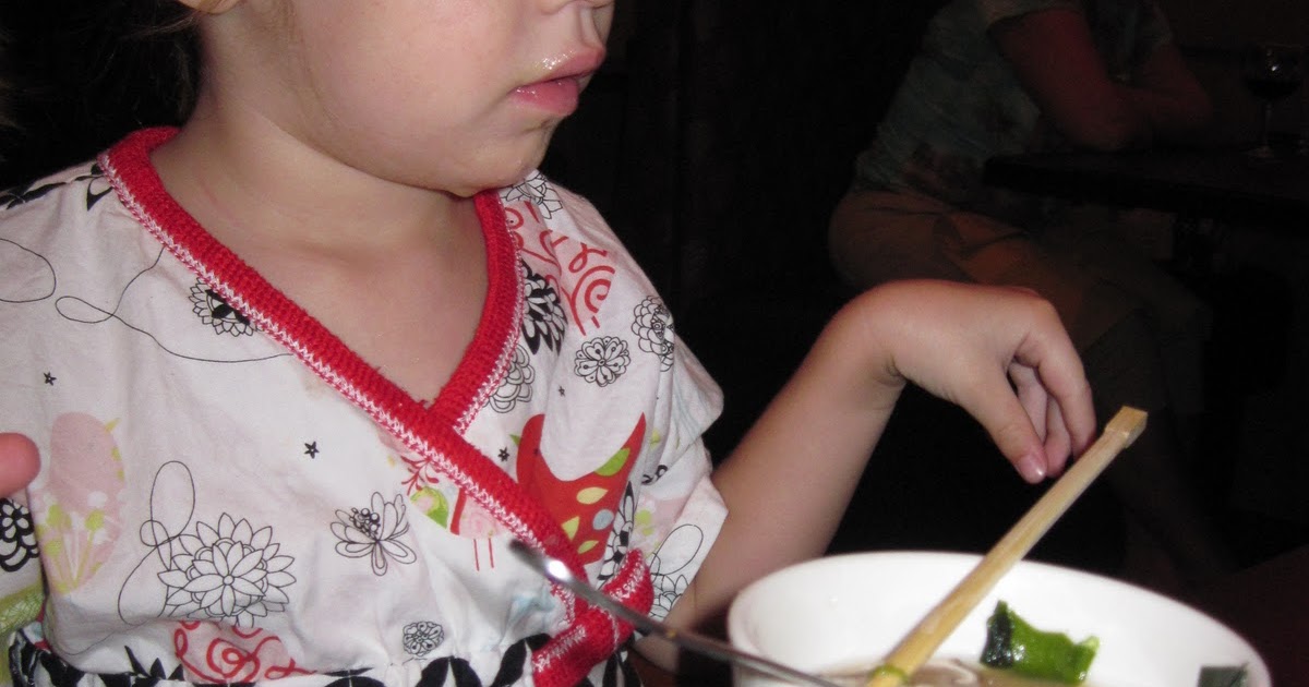 Grams Made It Eating Soup With Chopsticks
