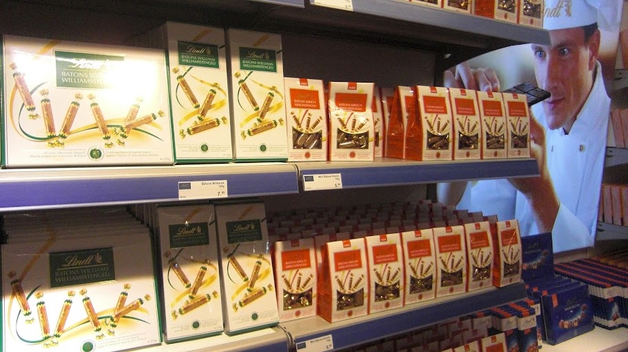 Dün bir Lindt Fabrikası