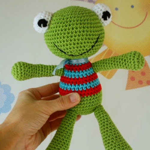 Patrones Amigurumi: La Rana Felix