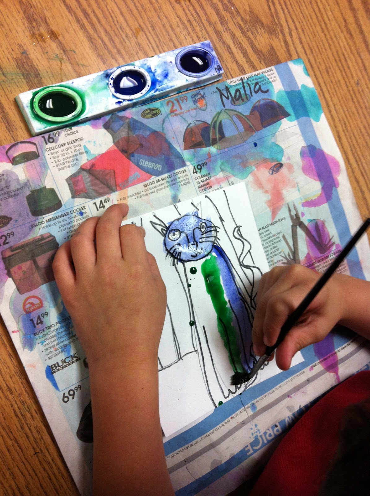 ChumleyScobey Art Room Kindergarten Art Book!