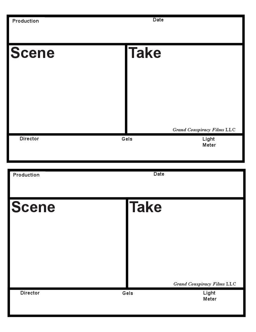 slate template