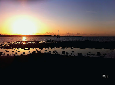 Sunset at the Northern Coast of Mauritius