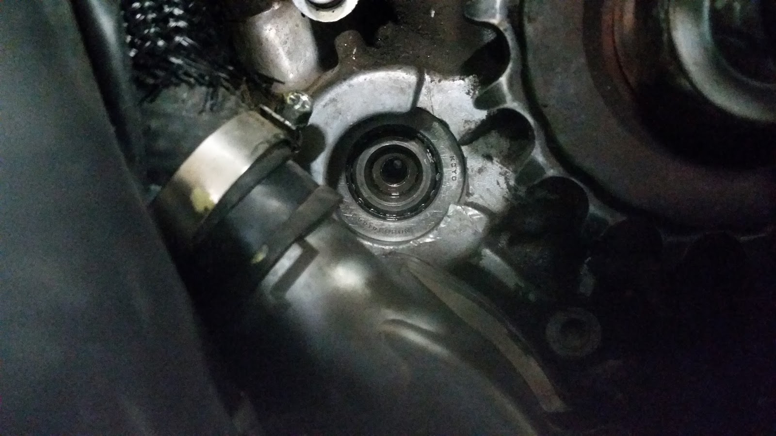 Motorcycles and Other Stuff Replacing GSXR clutch pushrod seal without