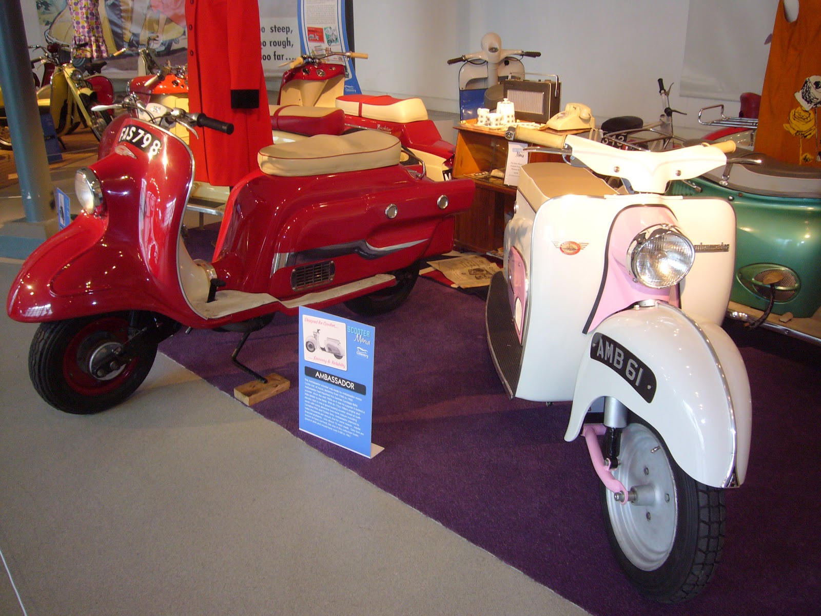 MOTONERO British Scooters at the Coventry Transport Museum