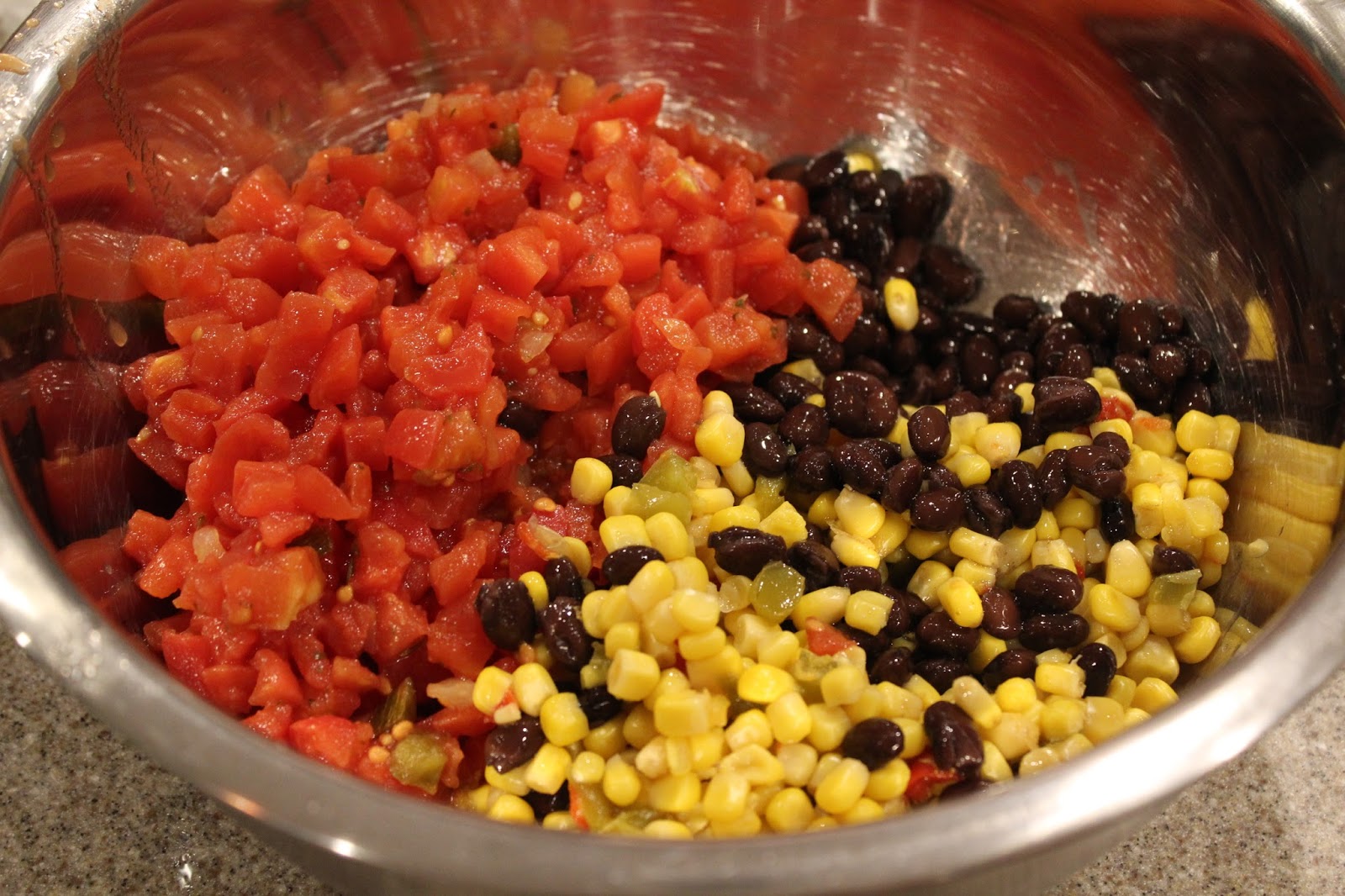 Ohio Thoughts Black Bean, Tomato and Corn Salsa