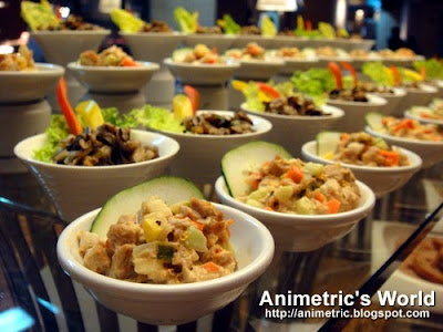 Appetizers at Cafe Ilang-Ilang in Manila Hotel