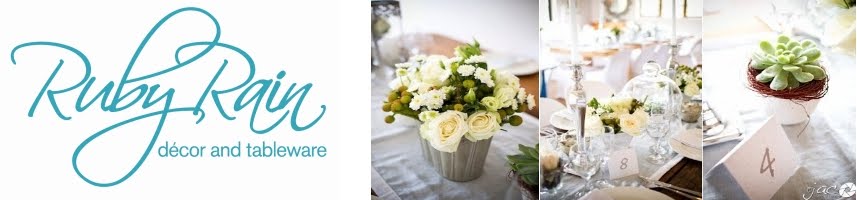Ruby Rain Wedding Decor & Flowers Blog