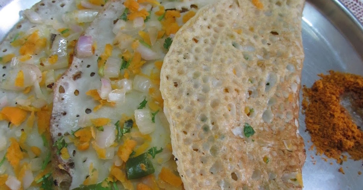 Sivani's Kitchen Instant Carrot Dosa