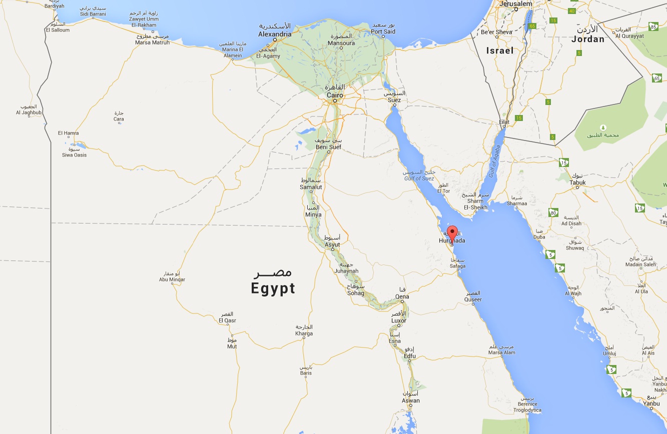 egipat mapa Eurojet priče sa putovanja: Hurgada   najznačajnije letovalište  egipat mapa