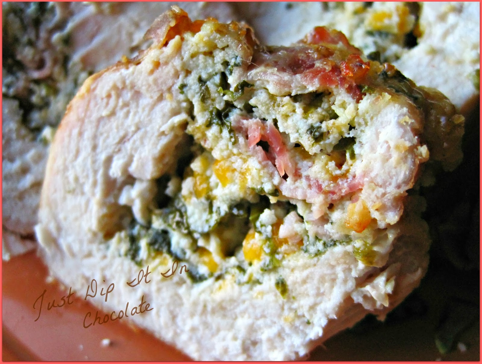 Just Dip It In Chocolate Stuffed Chicken Medallions Recipe