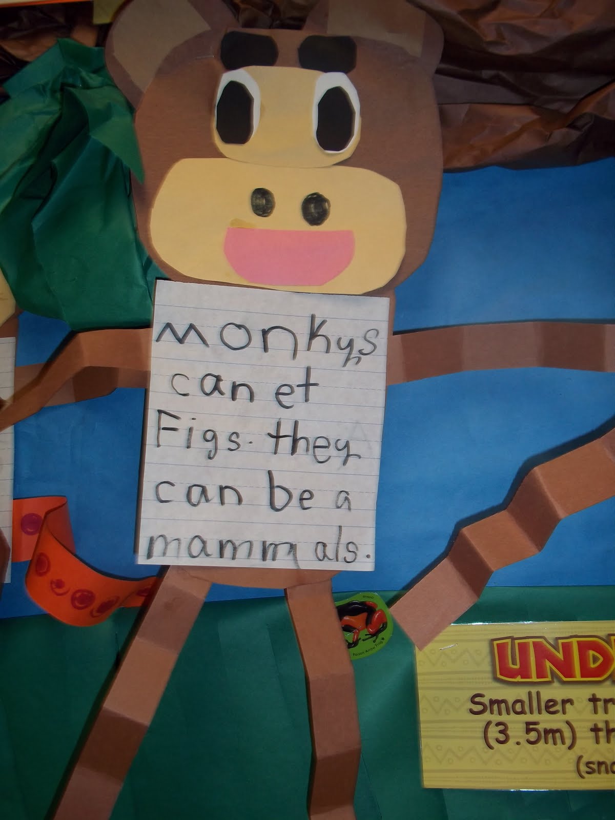 10 lines about monkey picture