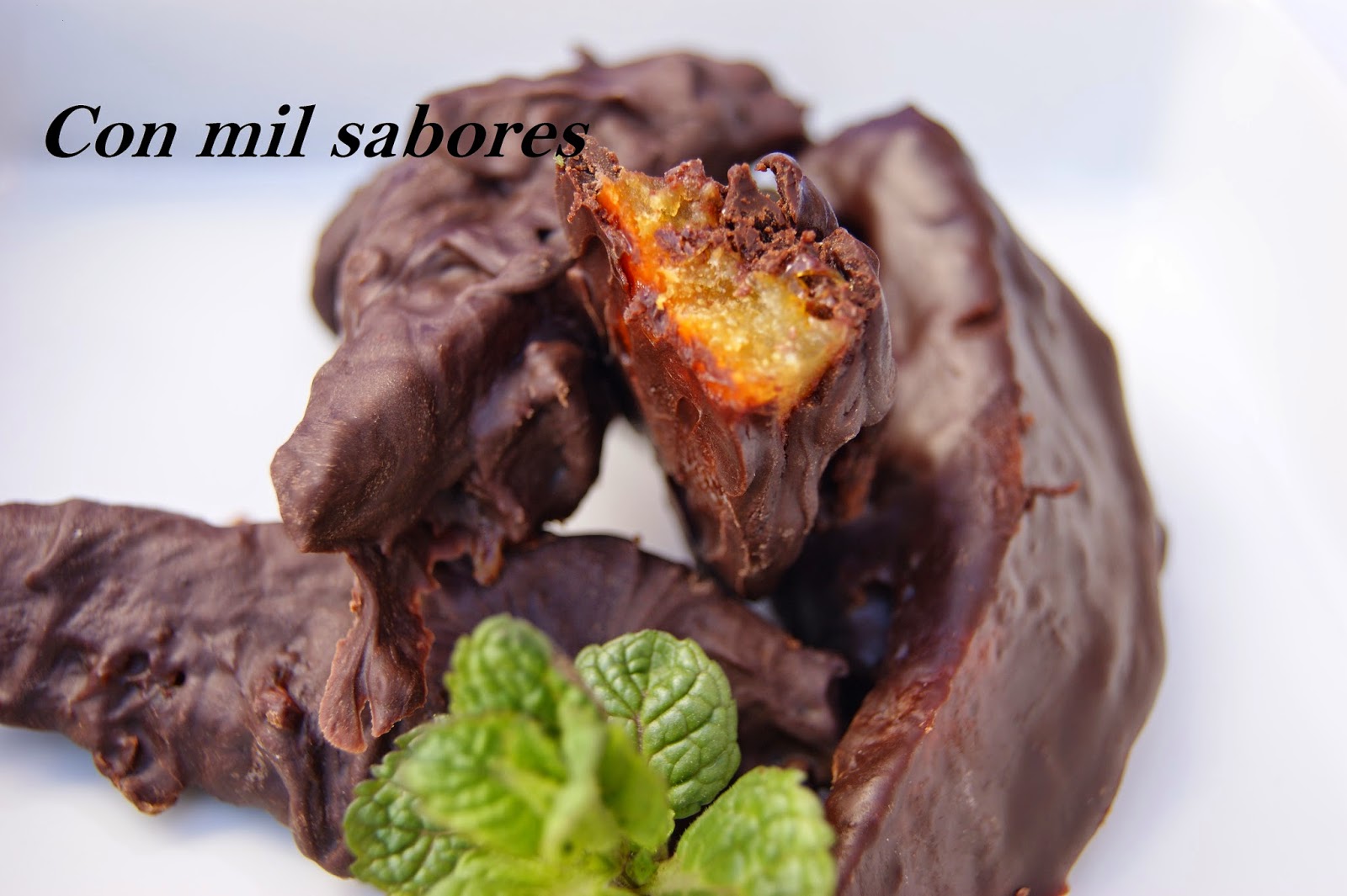 Naranjas  Caramelizadas Con Chocolate
