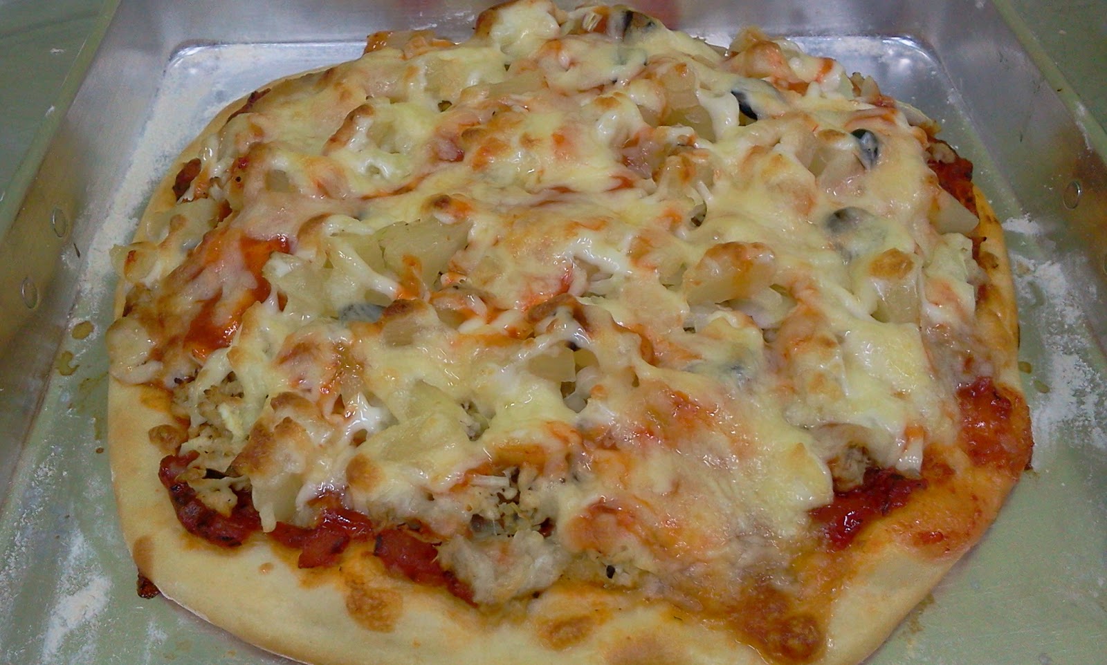 Tepung Roti Pizza Recipe