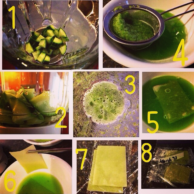 izu's Skincare and Awareness Natural Cucumber Eye Mask Recipe