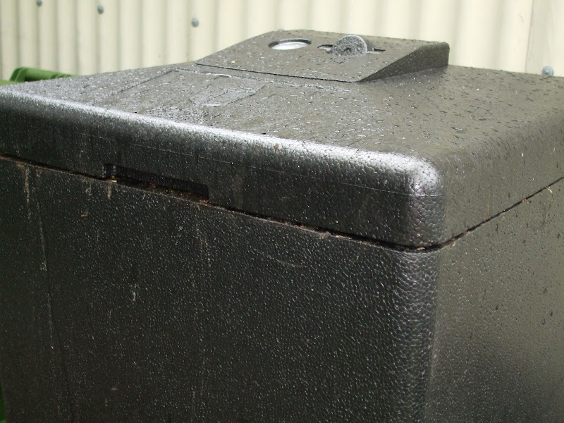 The Compost Bin HotBin Trial Day 5 and 6 with added Dalek!