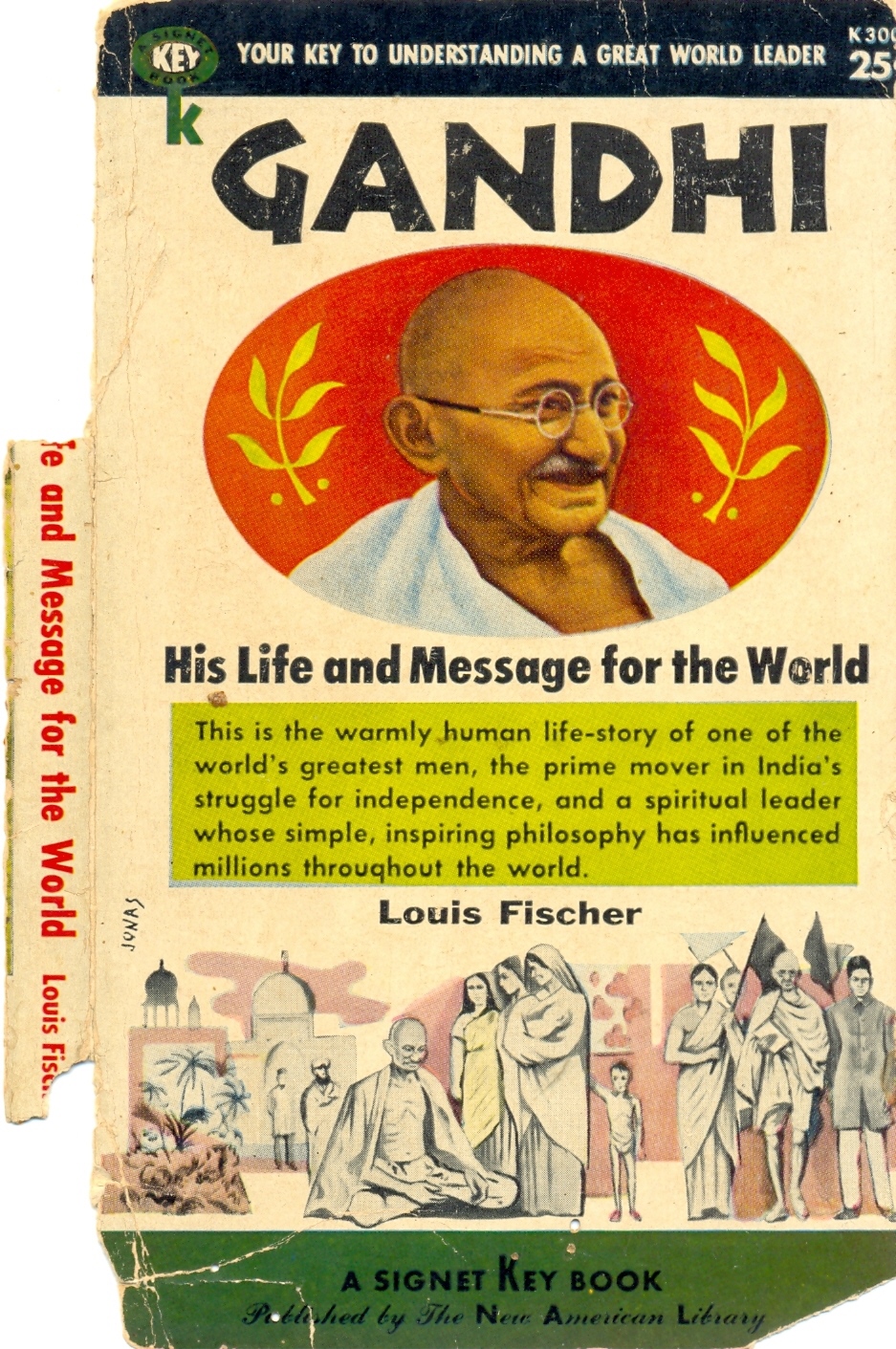gandhi his life and message for the world