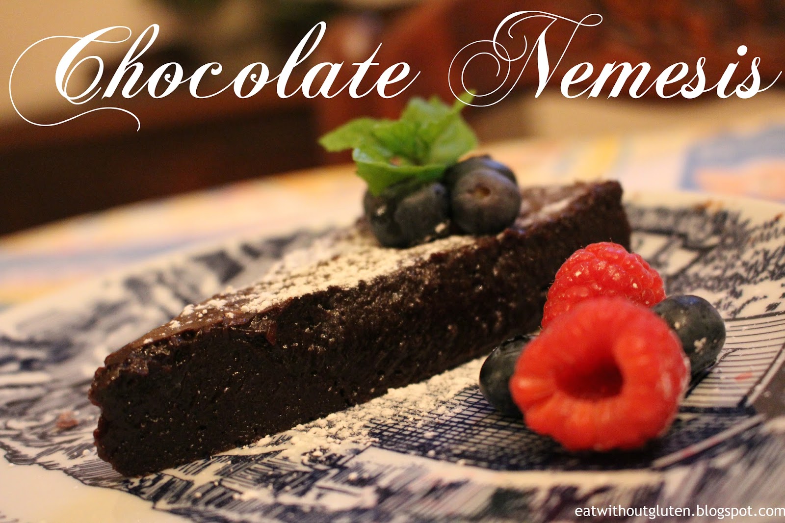 Eat Without Gluten Glutenfree Chocolate Nemesis Cake