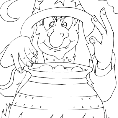Halloween Witches Coloring Pages Printable