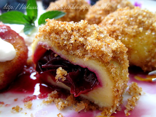 Картофельные гамбовцы со сливой (Szilvásgombóc)