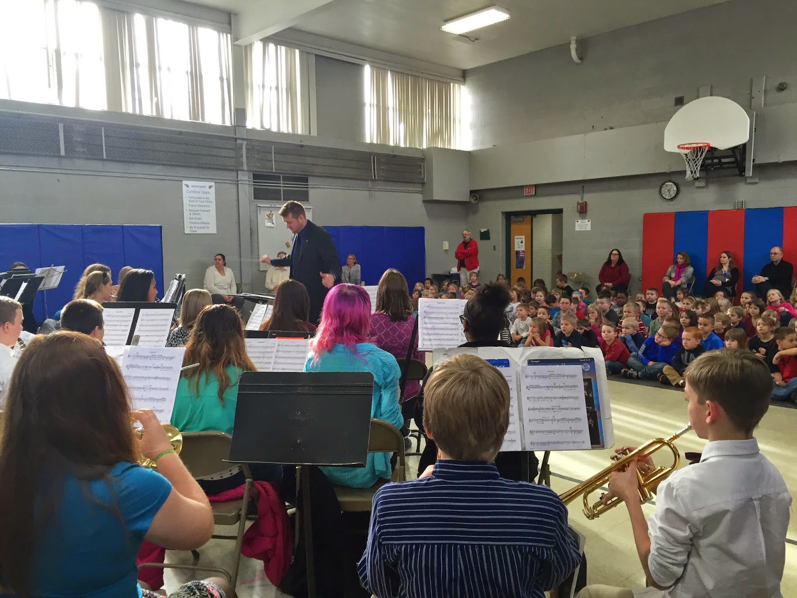 Big Rapids Public Schools News Eighth Grade Band Shows Holiday Spirit