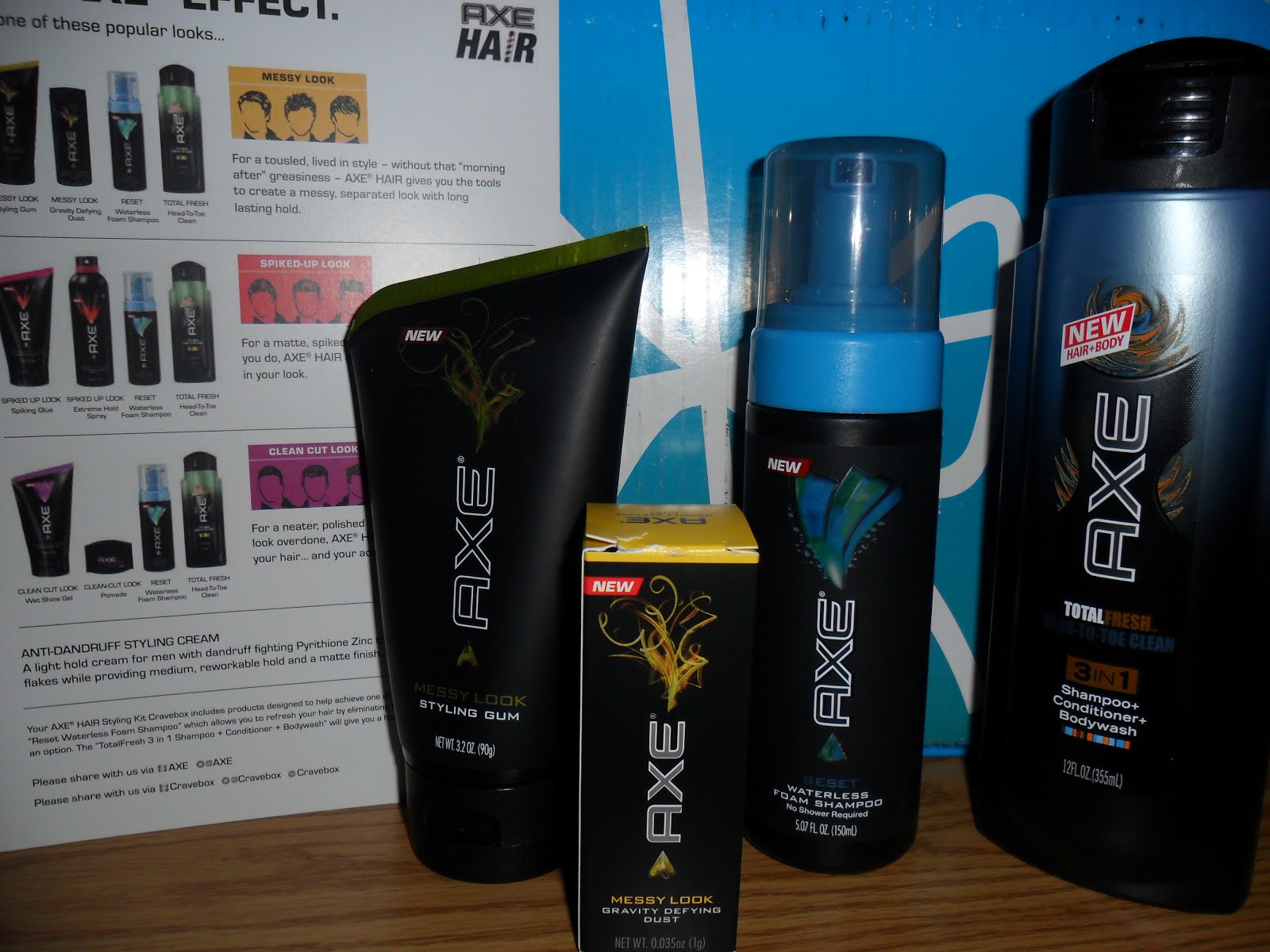 Motormouthspeaks Axe Messy Look Cravebox