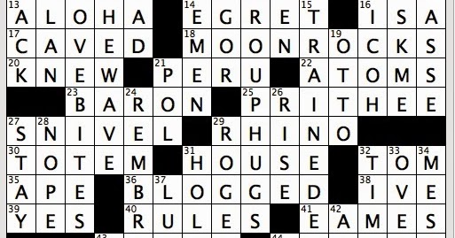Rex Parker Does The Nyt Crossword Puzzle Car Introduced By Elon Musk Tue 11 4 14 Science Of Logic Philosopher Eastern Catholic Ruling Body Nonhuman Rex Parker Does The Nyt Crossword Puzzle Car Introduced By Elon Musk Tue 11 4 14 Science Of Logic Philosopher Eastern Catholic Ruling Body Nonhuman