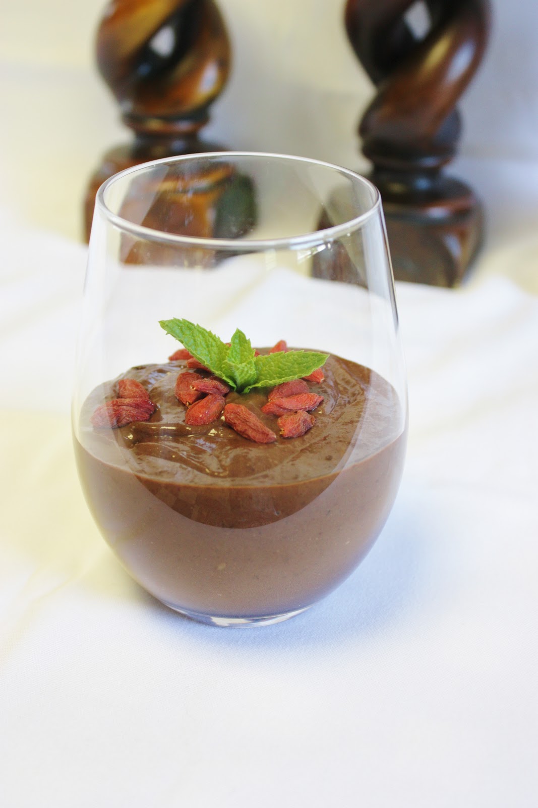 This Rawsome Vegan Life chocolate banana berry pudding