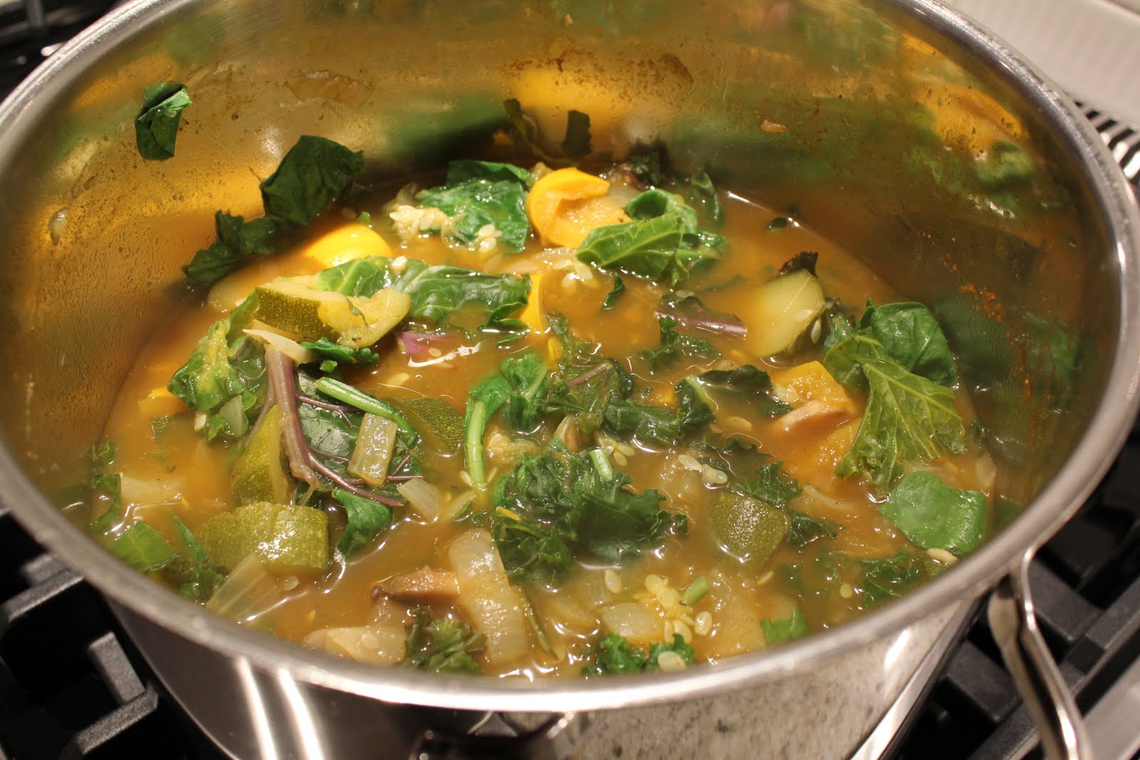 Updated Energy Soup Recipe and Beck, Day 4, Give Yourself Credit