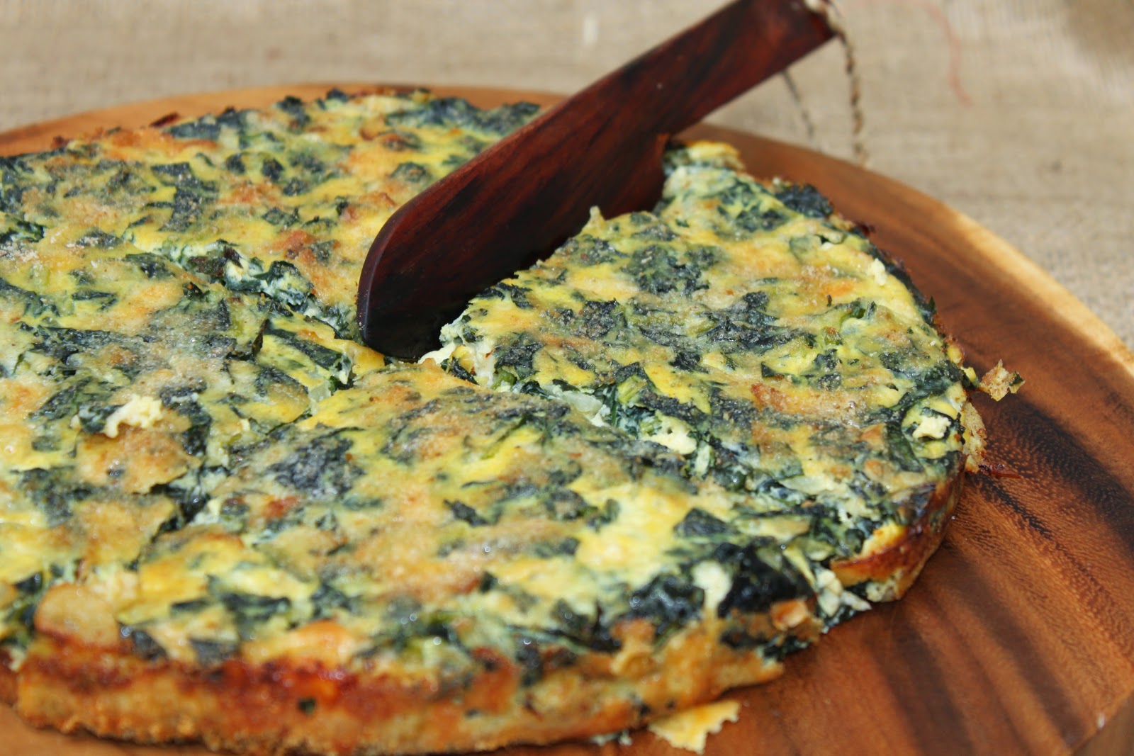 Pots and Frills Tuscan Kale Frittata