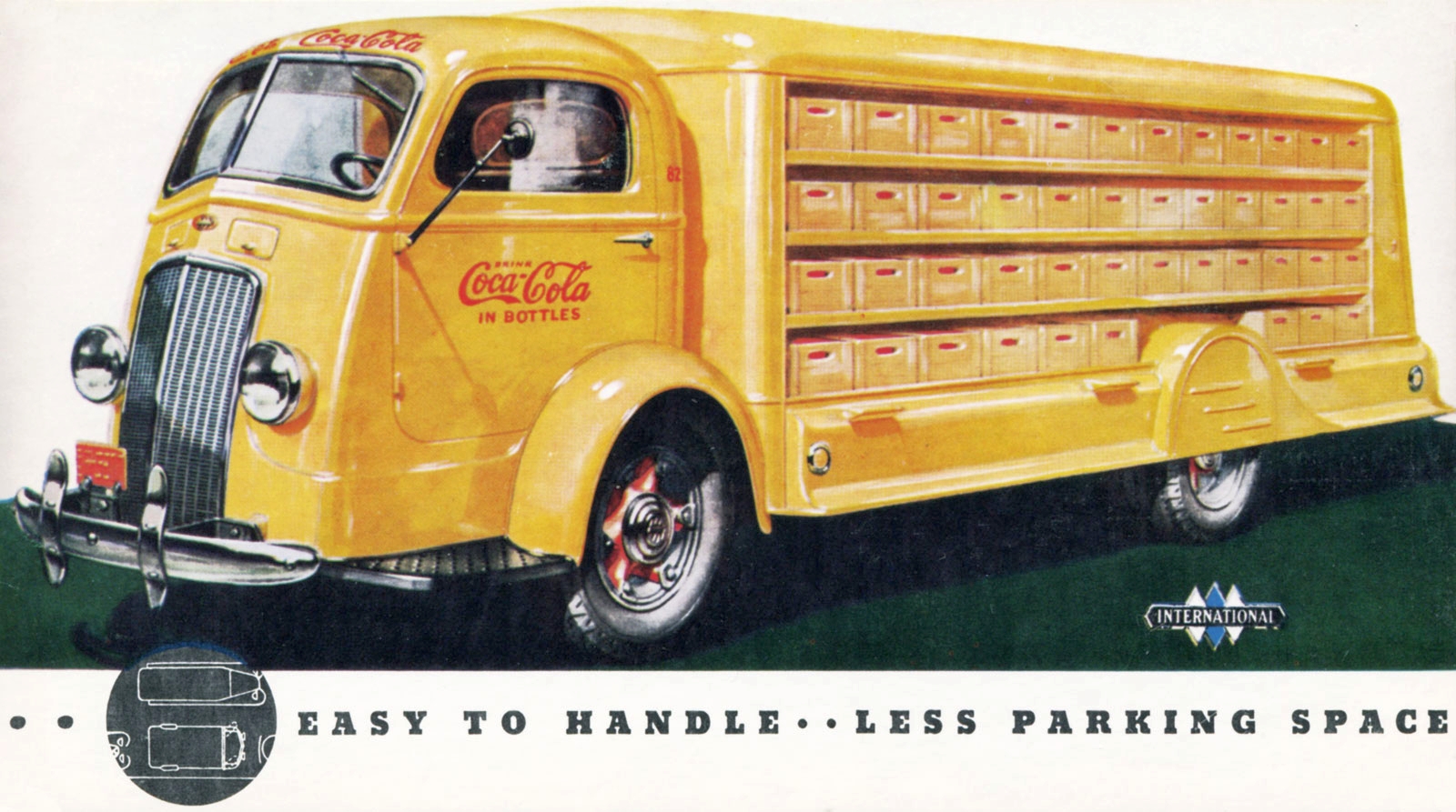 transpress nz 1939 International Harvester truck CocaCola