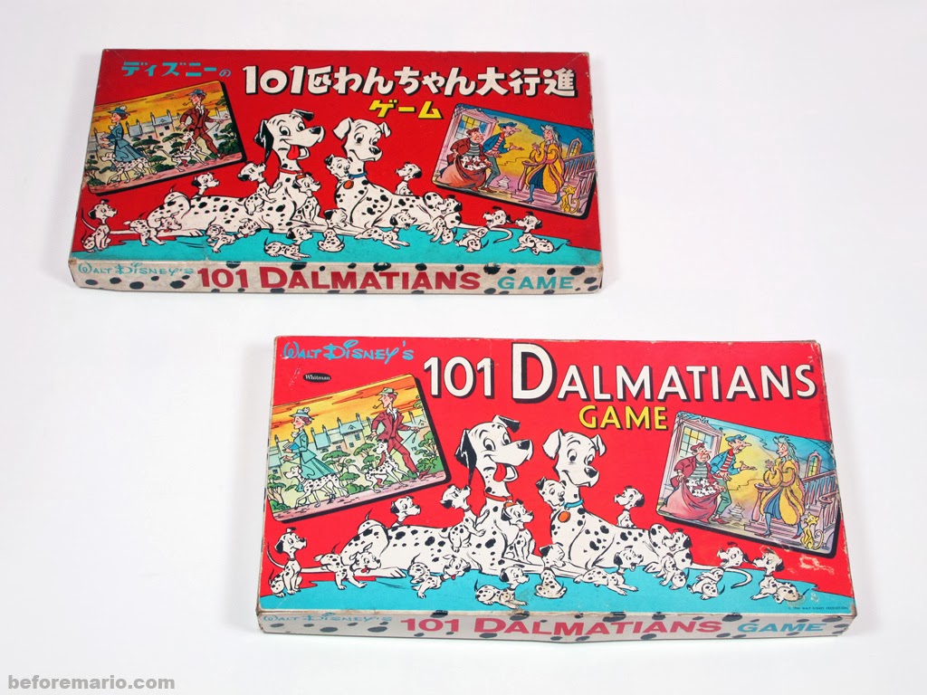 beforemario Nintendo board games part 2 Disney (early 1960s)