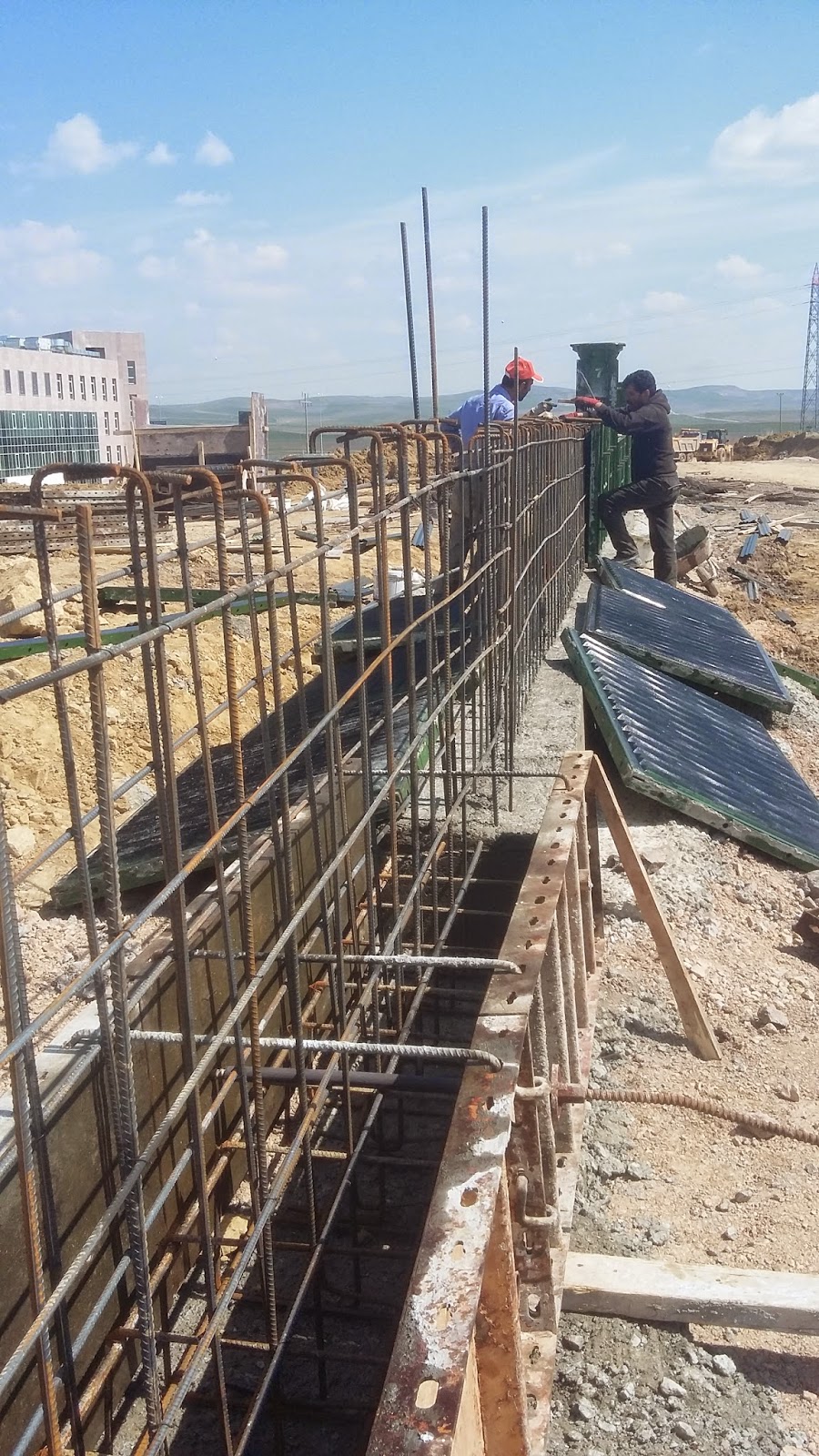 Dalga desenli beton bahçe duvarı Ankara Bahçe Duvarı 0532 351 22 92