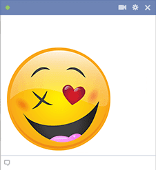 Love Wink Smiley for Facebook