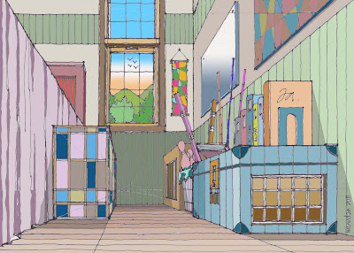 How to draw a room 100411