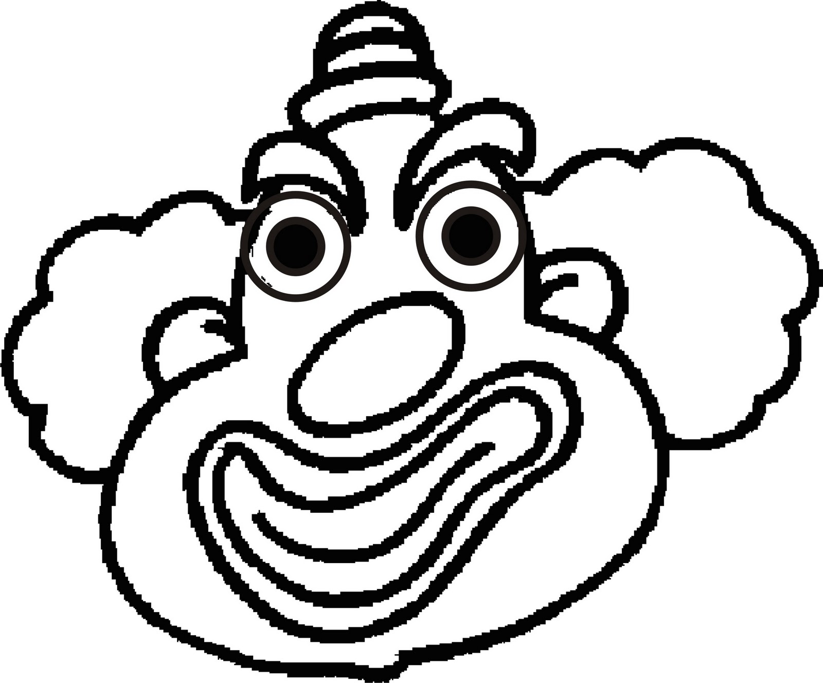 desenhos para colorir desenho para colorir de palhaço desenhos para