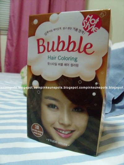 Bubble Hair Coloring