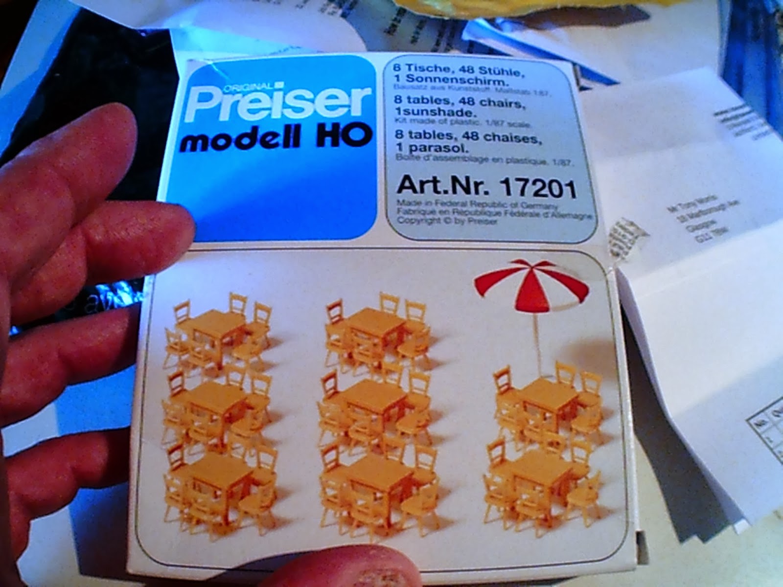 French Model Railway HO scale Preiser figures arrive