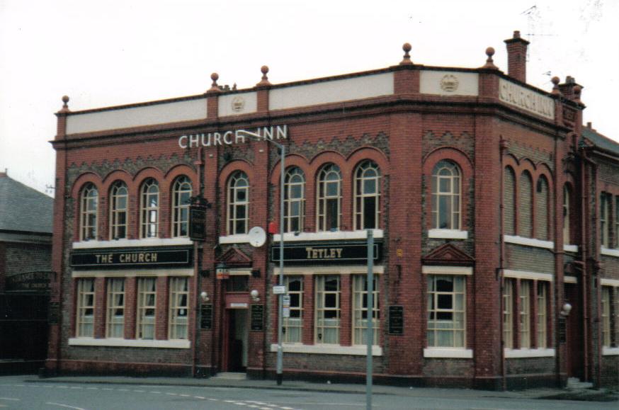 Pubs of Manchester Church, Church Road