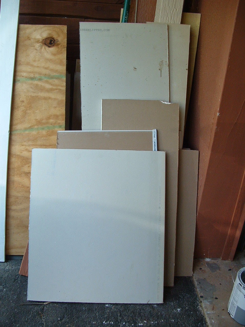 Blue Starr Gallery Sheetrock Makes Pottery Drying Boards
