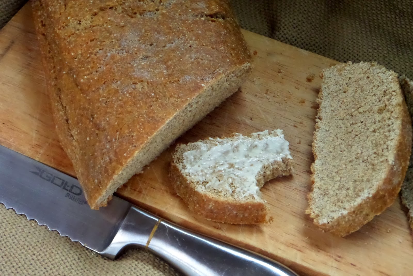 Becki Melvie Swedish Rye Limpa Bread