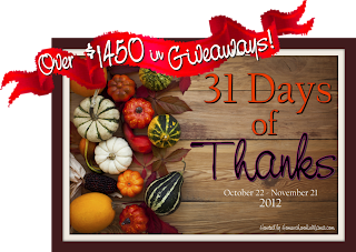 31 Days of Thanks - Hosted by HomeschoolinMama.com