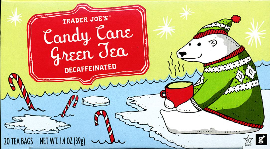 Trader Joe’s Candy Cane Green Tea Club Trader Joe's