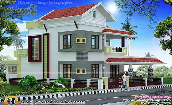 Left side elevation Left side elevation