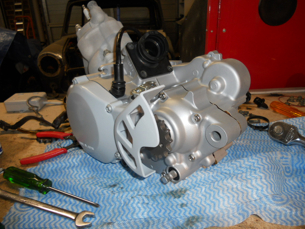 Glenn's Garage YZ80 Engine