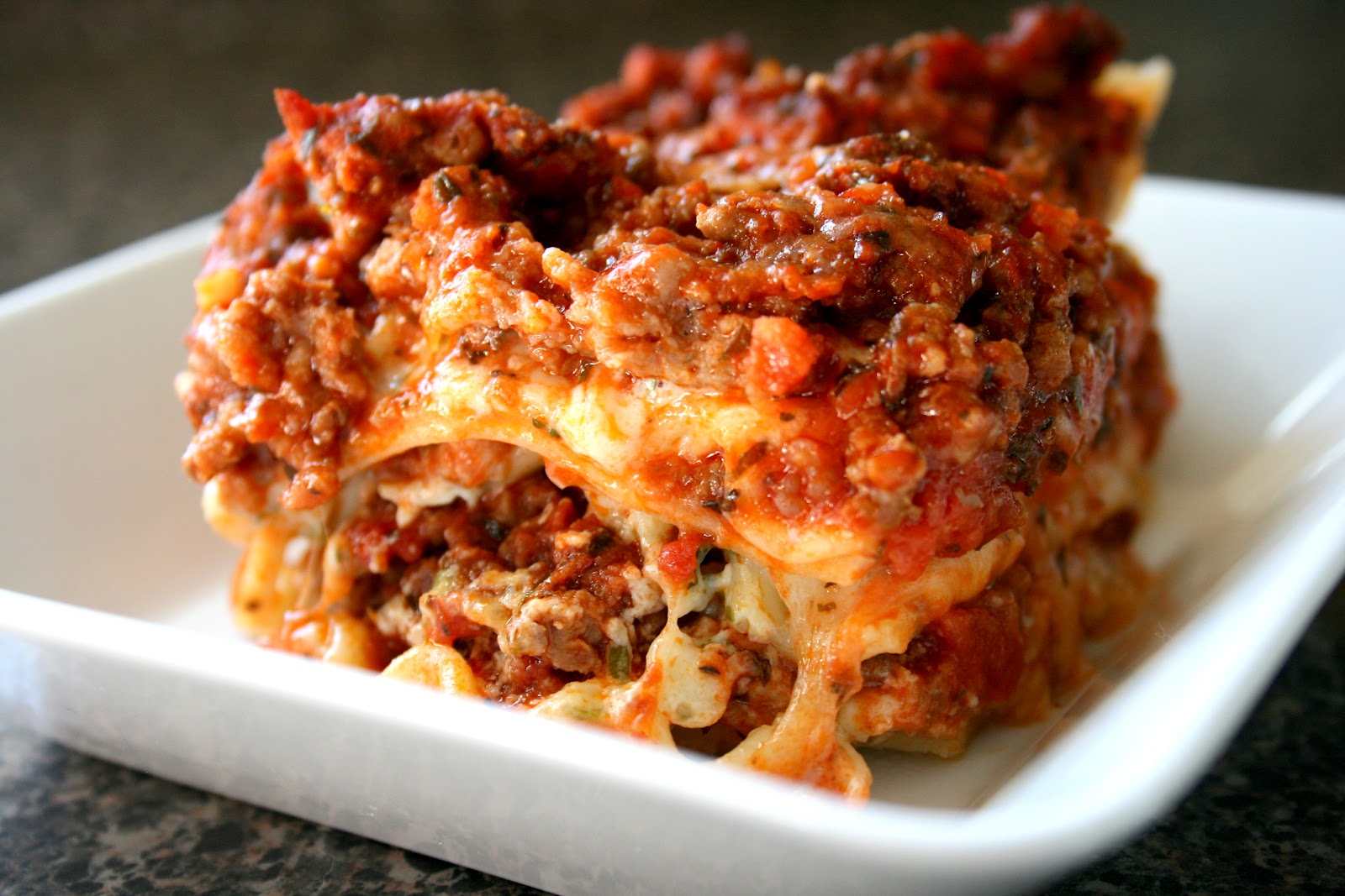 BREANNA'S RECIPE BOX Lasagna