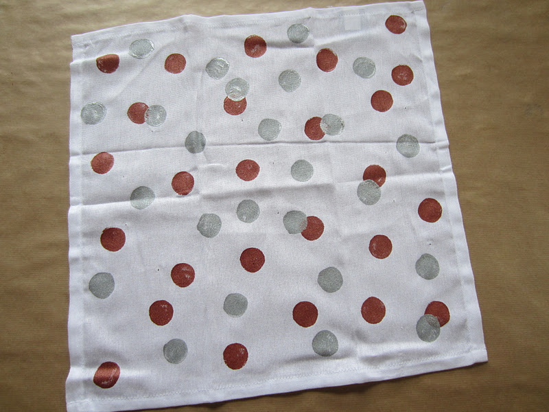 copy-craft: holiday festivity napkins