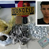 JOVEM DE VÁRZEA DO POÇO É PRESO COM FARTA QUANTIDADE DE DROGAS EM FEIRA DE SANTANA