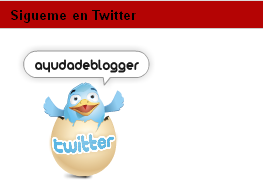 Trucos para blogger widget de Twitter nuevo estilo