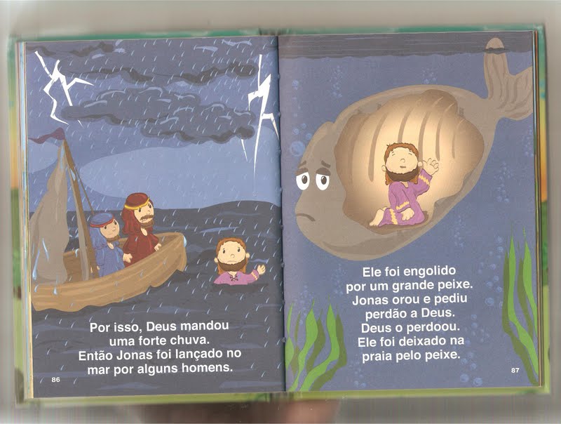 Baú de Histórias Bíblicas Jonas